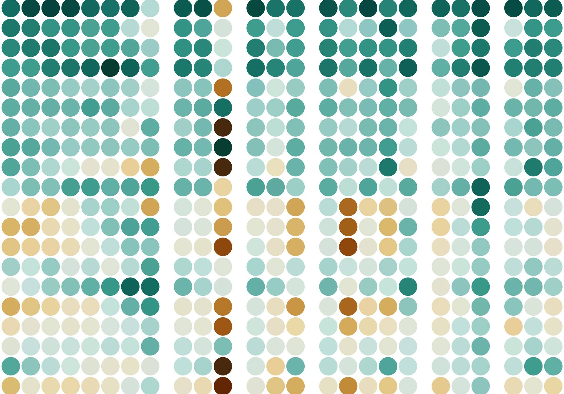 graphe de points de toutes les couleurs