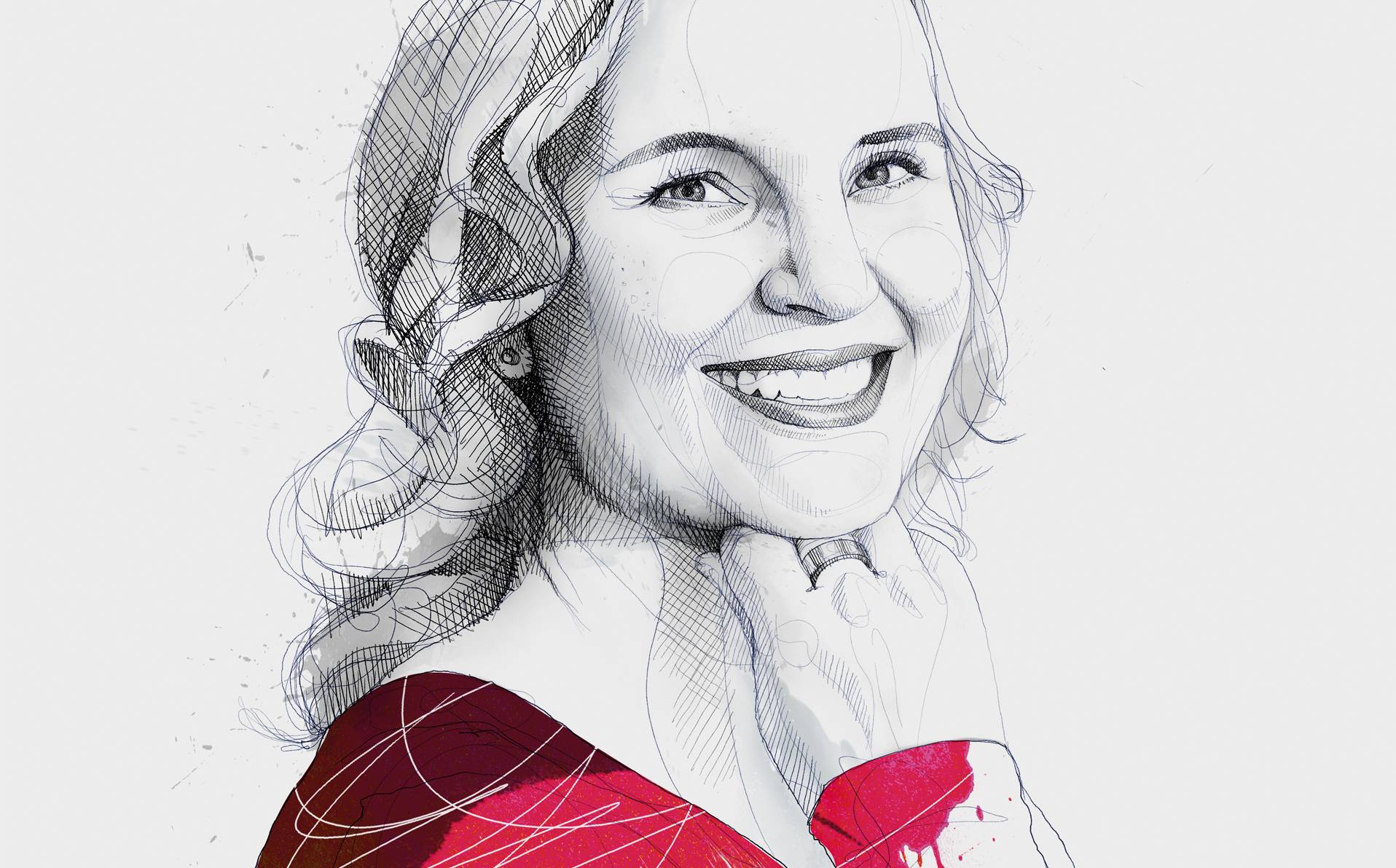 Portrait de la chercheuse Elina Sillanpää. Professeure à l’université de Jyväskylä, en Finlande, elle étudie les interactions e