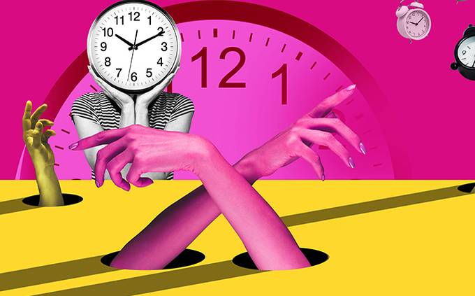 le casse-tête de notre horloge interne, double page extraite du hors-série 16 d'epsiloon