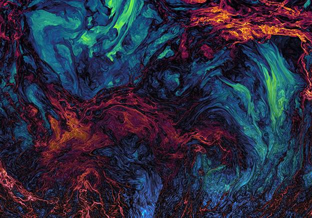 simulation du magnétisme de l'univers, chaos interstellaire