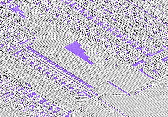 puce électronique pour illustrer la lumière stratégique, un article du magazine scientifique d'actualité epsiloon