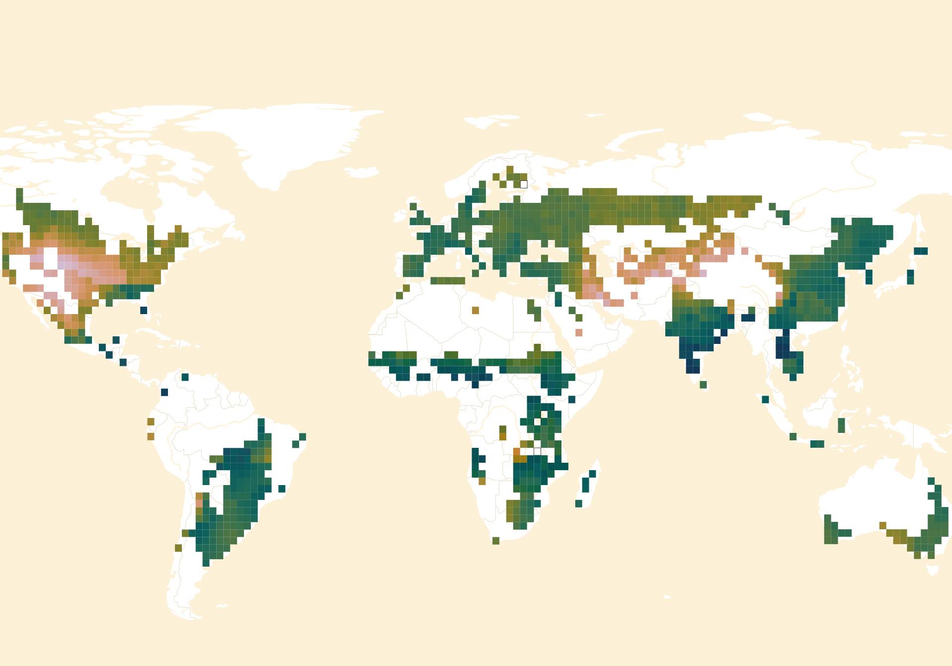 article du magazine scientifique d'actualité epsiloon sur la carte des pluies dans le monde