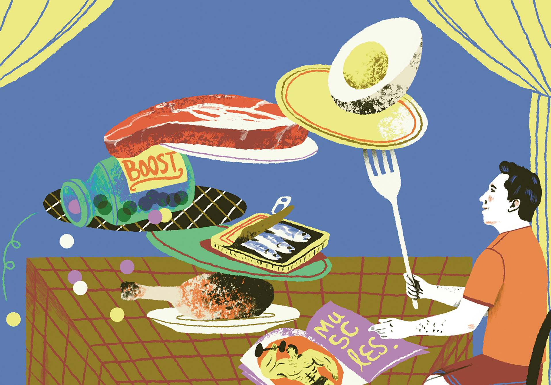 analyse sur les protéines publiée dans le magazine scientifique d'actualité epsiloon 58