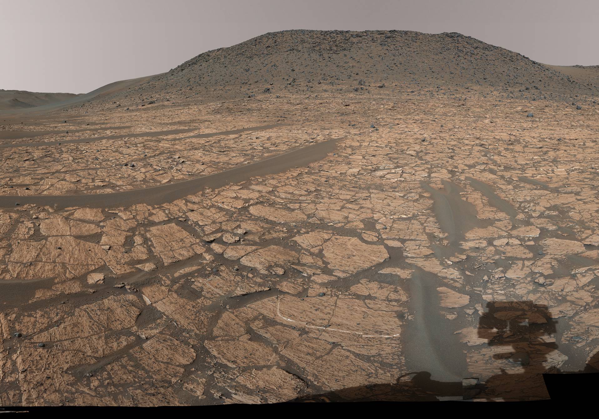 sol martien, image prise par le rover Perseverance de la Nasa