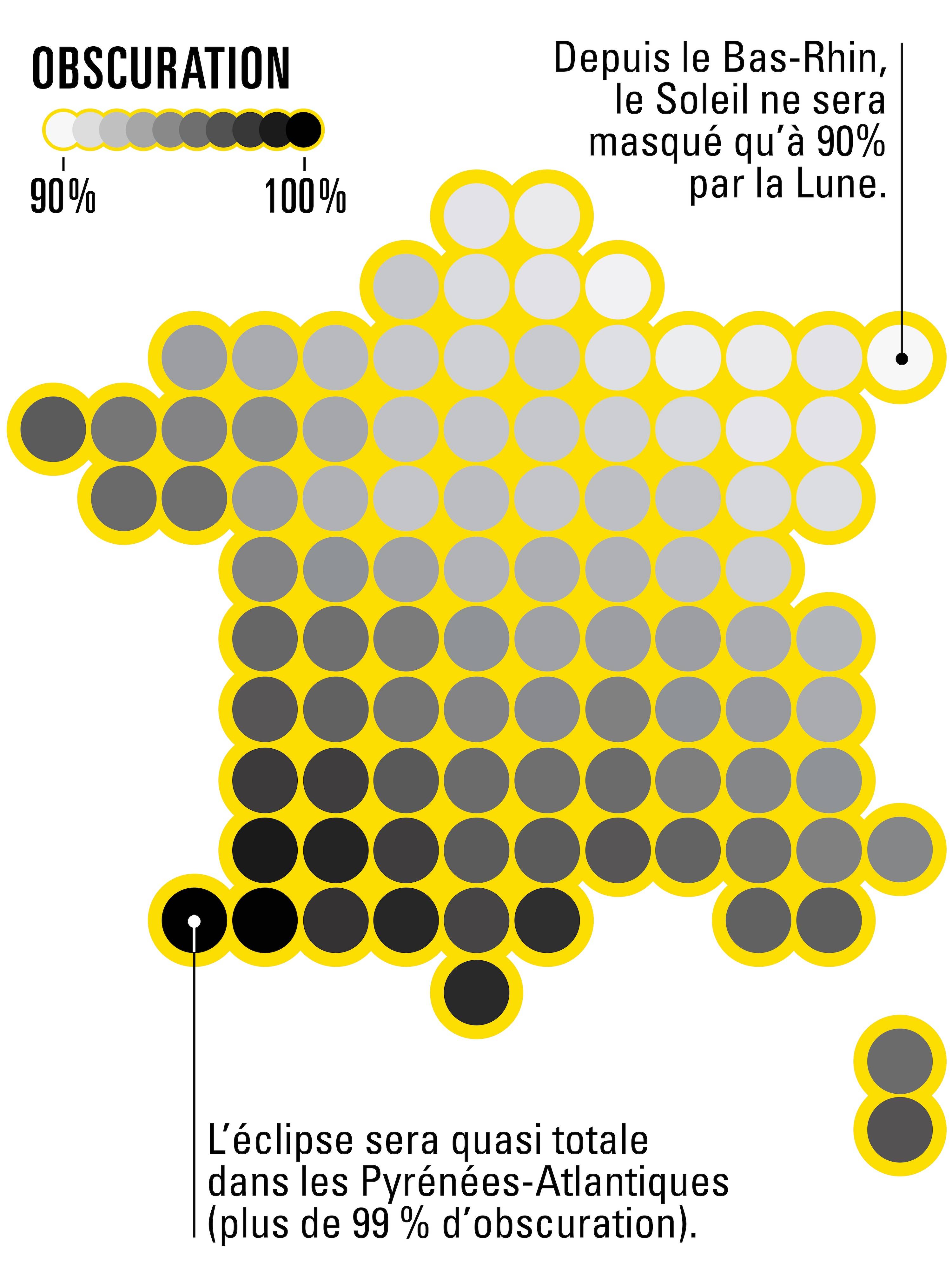 Taux d’obscuration en France, par département