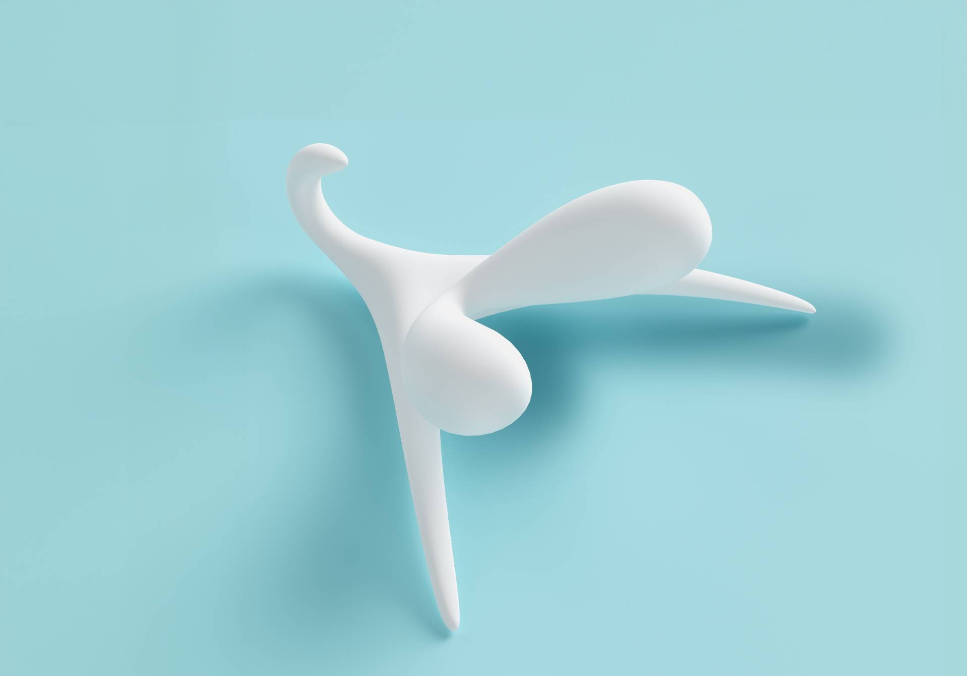 illustration clitoris en 3D pour le magazine d'actualité scientifique epsiloon n°61