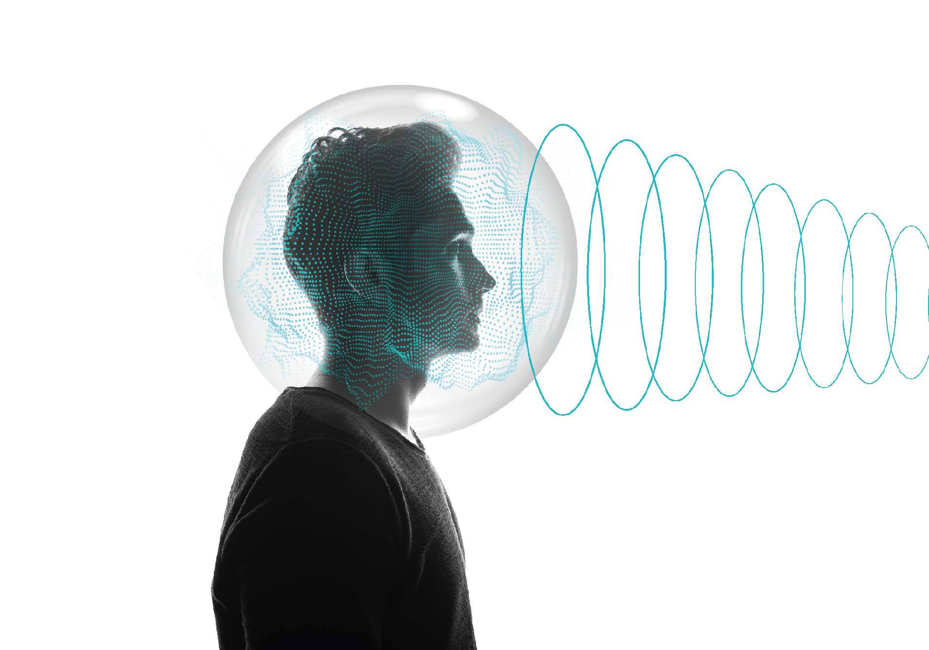 illustration d'une bulle de son