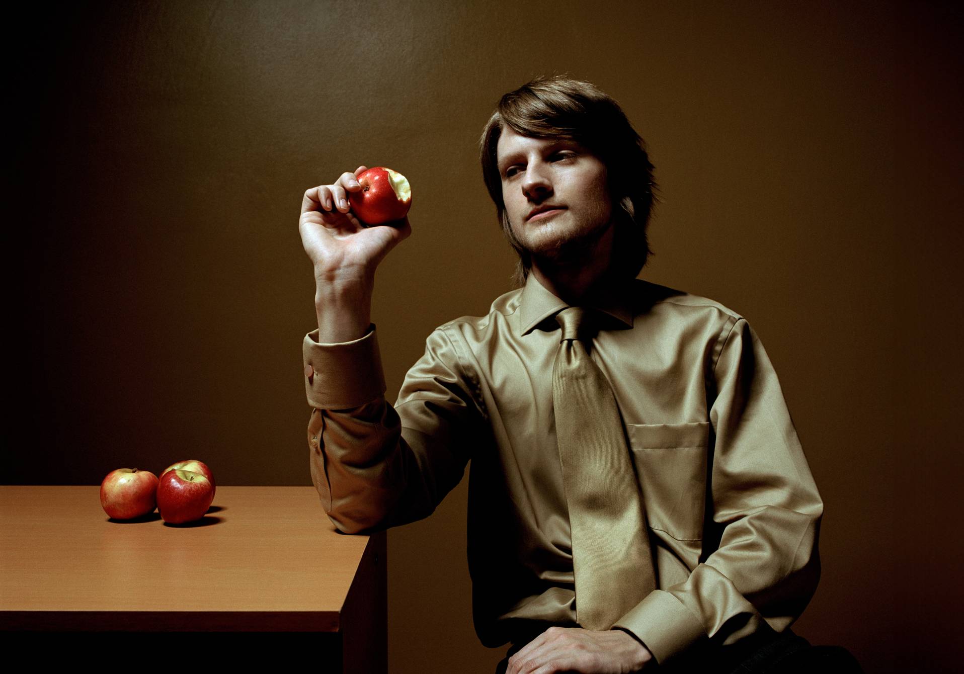 illustration de l'histoire de la pomme publiée dans epsiloon