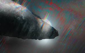 vue d'artiste d'un astéroïde