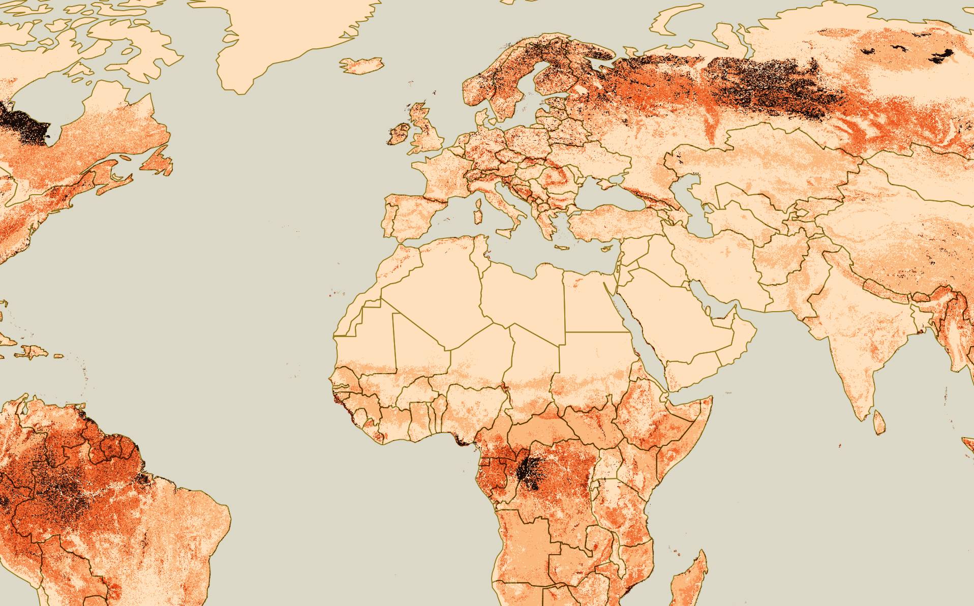 cartographie des terres à préserver