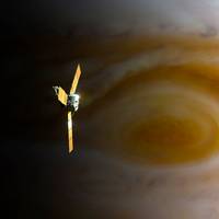 La sonde Juno de la Nasa survole Jupiter