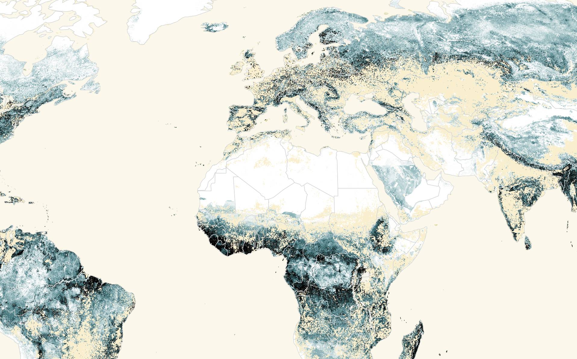 atlas des endroits où les écosystèmes pourraient stocker plus de carbone