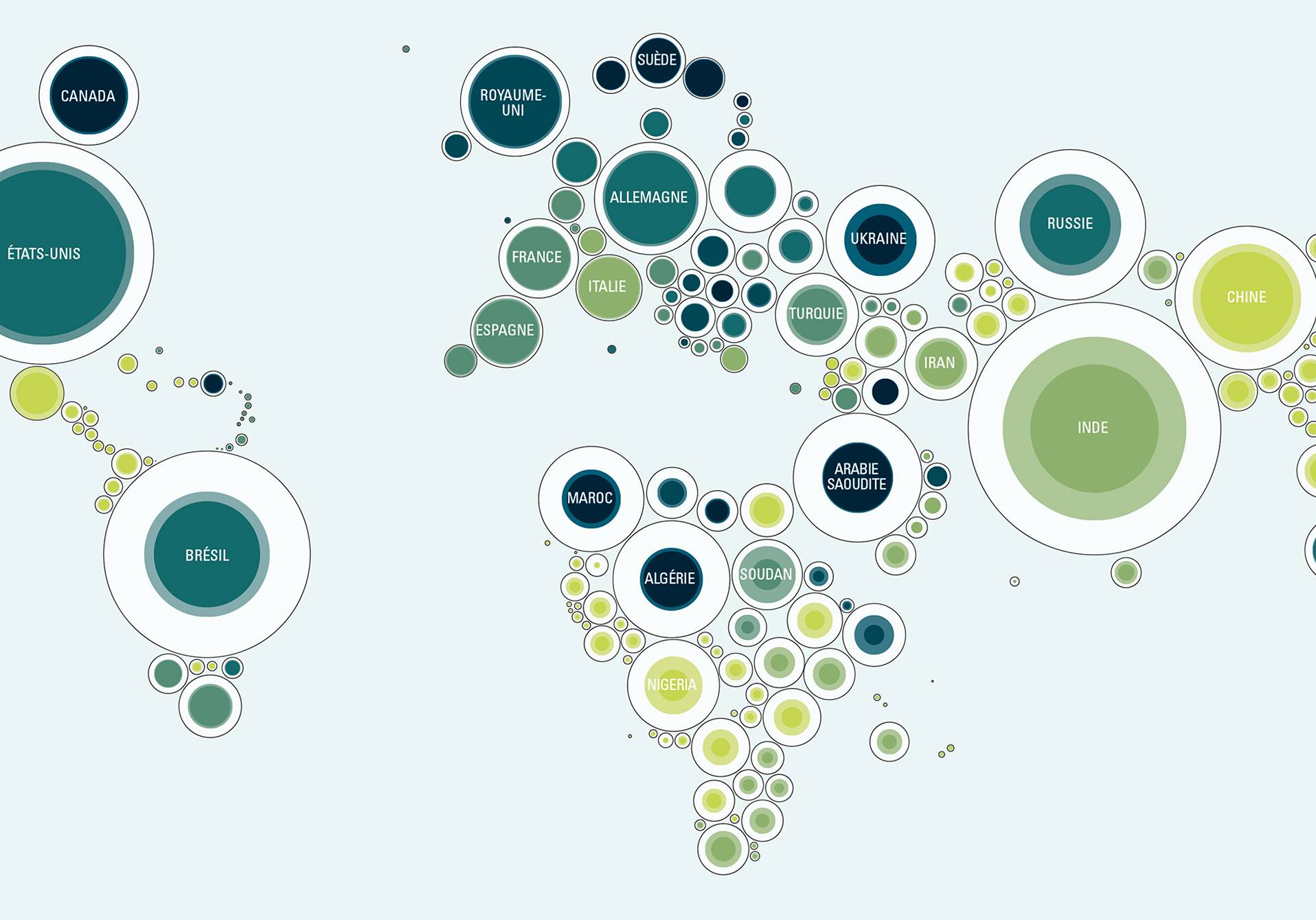 atlas montrant l'incidence et le nombre de cas de diabète de type 1 dans le monde