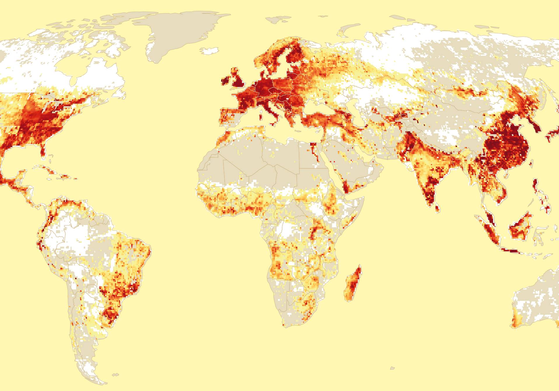 atlas de la disparition des zones humides dans le monde