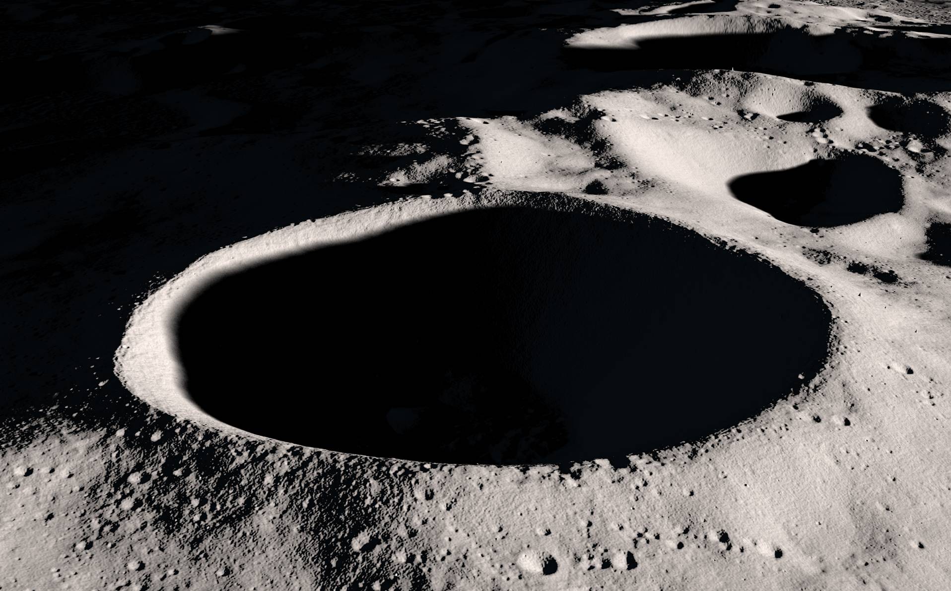 cratère lunaire
