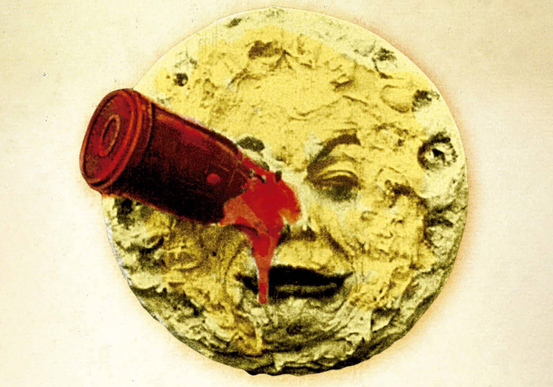 Affiche du film Le Voayge dans la Lune de Georges Méliès