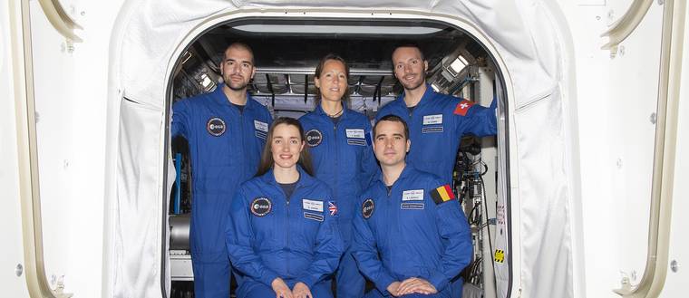 astronautes européens