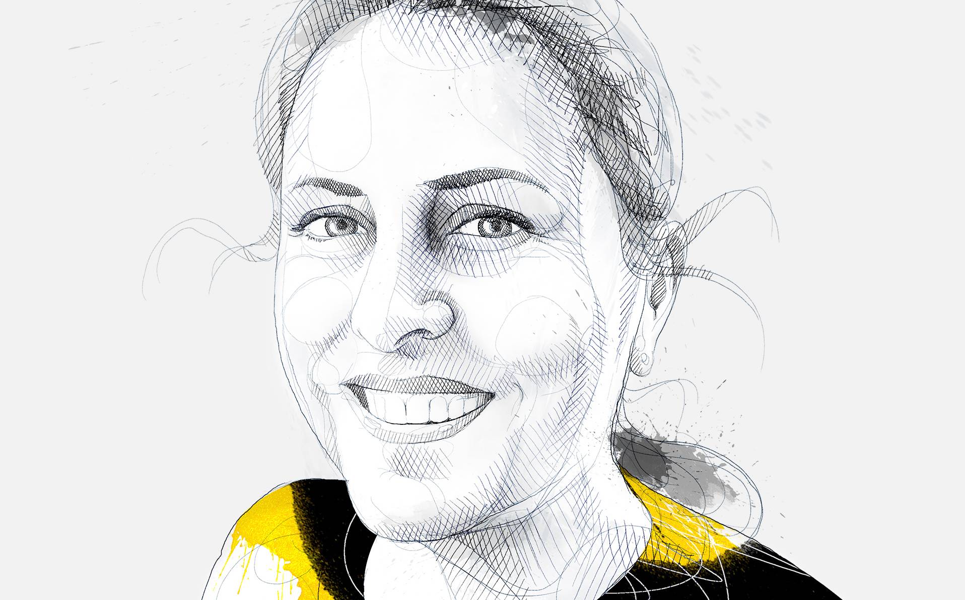 portrait dessin de Susanne Nylen