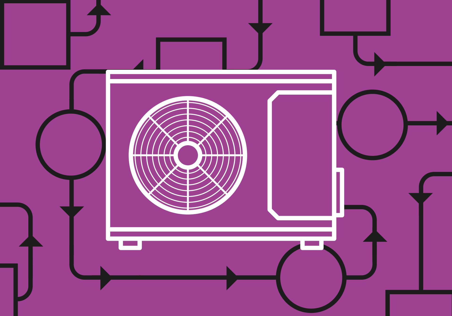 illustration du casse-tête de la climatisation