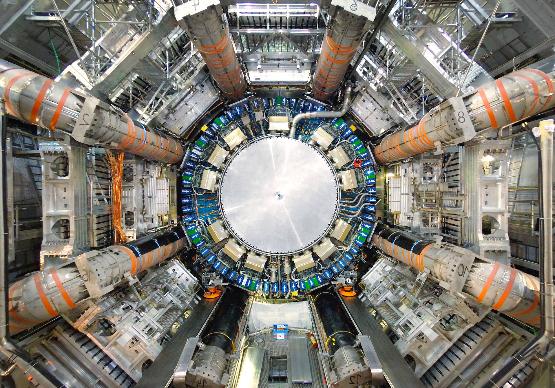 intérieur du LHC