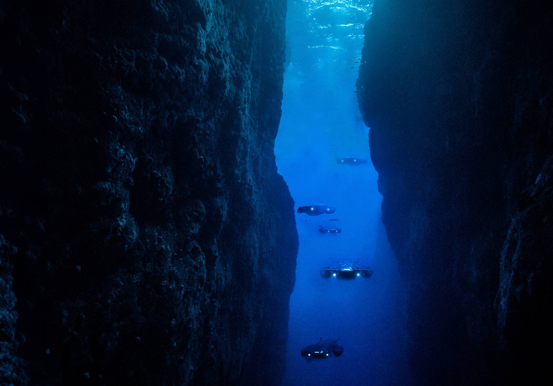 illustration de l'exploration des abysses