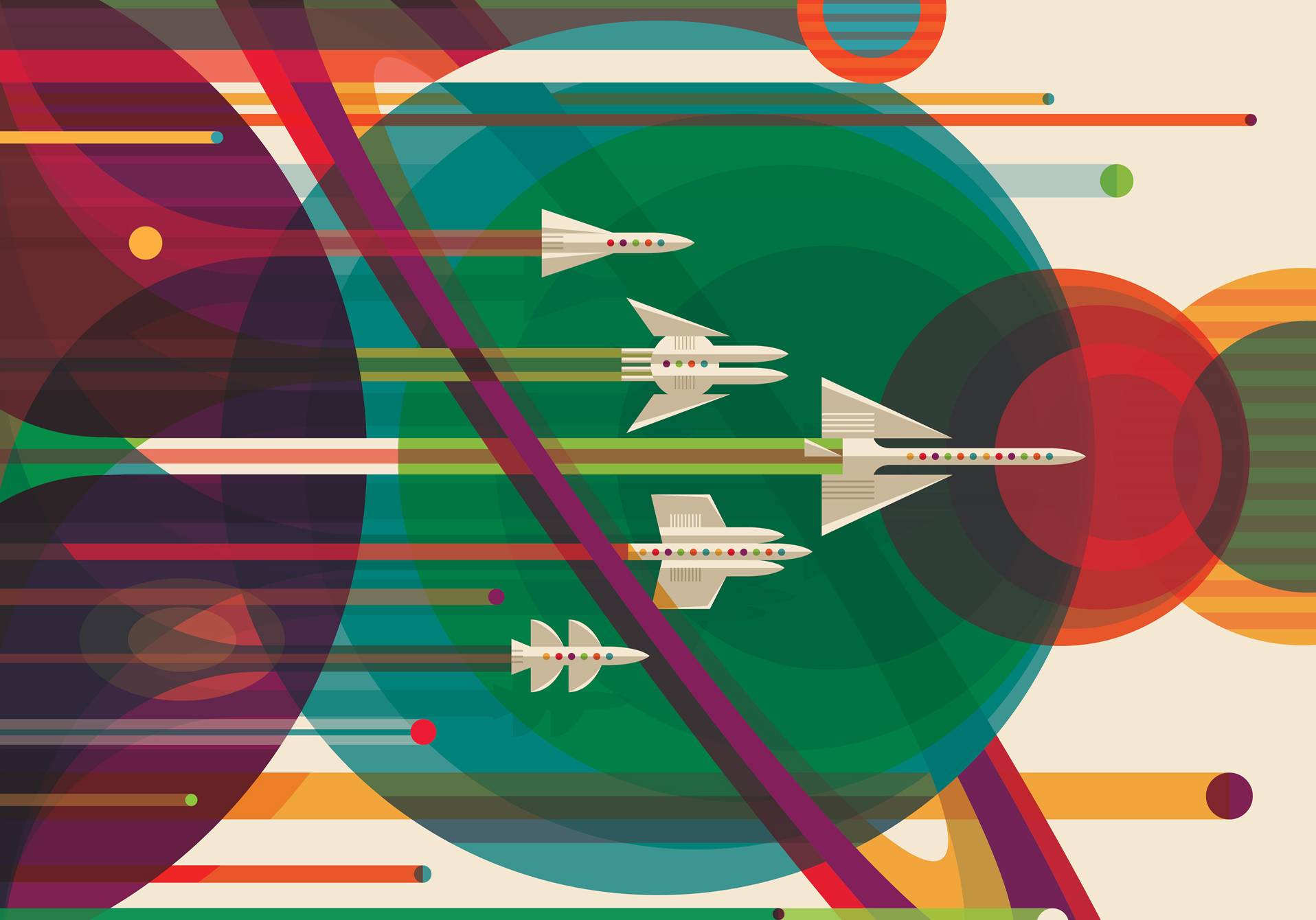 illustration de l'exploration spatiale à la recherche des abysses extraterrestres
