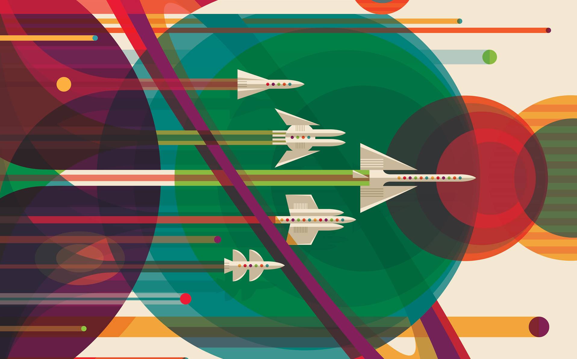 illustration de l'exploration spatiale à la recherche des abysses extraterrestres