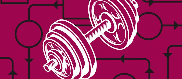 illustration du casse-tête de la musculation