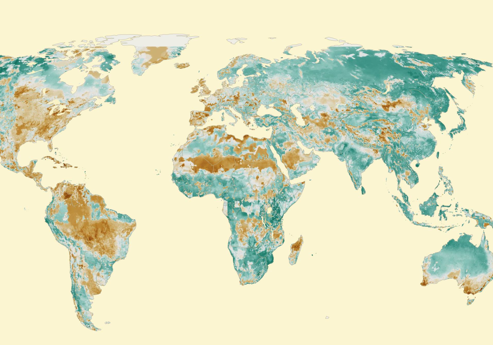 extrait de l'atlas sur la bioversité terrestre face à l'inconnu