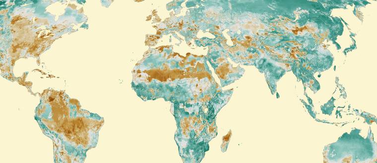 extrait de l'atlas sur la bioversité terrestre face à l'inconnu
