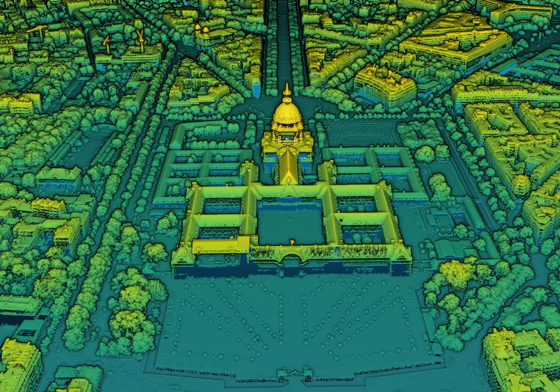 image Lidar de Paris